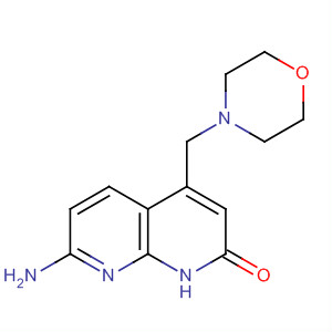1,8-Naphthyridin-2(1H)-one, 7-amino-4-(4-morpholinylmethyl)-