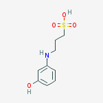 1-Propanesulfonic acid, 3-[(3-hydroxyphenyl)amino]-