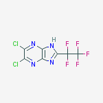 5,6-dichloro-2-(1,1,2,2,2-pentafluoroethyl)-1h-imidazo[4,5-b]pyrazine