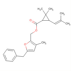 Cyclopropanecarboxylic acid, 2,2-dimethyl-3-(2-methyl-1-propenyl)-,[3-methyl-5-(phenylmethyl)-2-furanyl]methyl ester