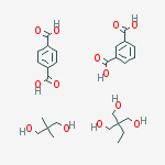 1,3-Benzenedicarboxylic acid, polymer with 1,4-benzenedicarboxylic acid, 2,2-dimethyl-1,3-propanediol and 2-ethyl-2-(hydroxymethyl)-1,3-propanediol