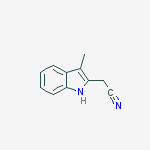 1H-Indole-2-acetonitrile, 3-methyl-