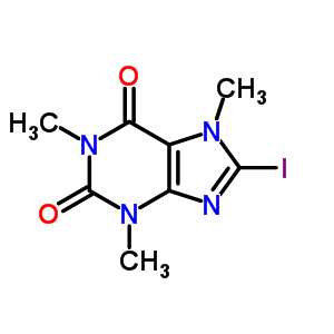 8-iodo-1,3,7-trimethyl-3,7-dihydro-1H-purine-2,6-dione