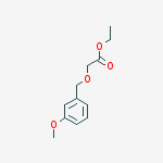 Acetic acid, [(3-methoxyphenyl)methoxy]-, ethyl ester