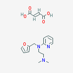N-(furan-2-ylmethyl)-N',N'-dimethyl-N-pyridin-2-ylethane-1,2-diamine (2Z)-but-2-enedioate
