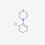 Morpholine, 4-(6-chloro-1-cyclohexen-1-yl)-