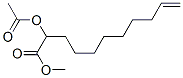 2-(Acetyloxy)-10-undecenoic acid methyl ester