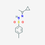 N'-(1-cyclopropylethylidene)-4-methylbenzenesulfonohydrazide
