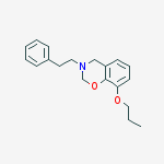 3-(2-phenylethyl)-8-propoxy-2,4-dihydro-1,3-benzoxazine