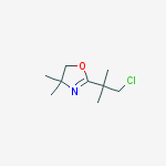 Oxazole, 2-(2-chloro-1,1-dimethylethyl)-4,5-dihydro-4,4-dimethyl-