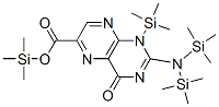 1,4-Dihydro-4-oxo-1-(trimethylsilyl)-2-[bis(trimethylsilyl)amino]-6-pteridinecarboxylic acid trimethylsilyl ester