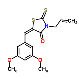 (5E)-5-(3,5-dimethoxybenzylidene)-3-(prop-2-en-1-yl)-2-thioxo-1,3-thiazolidin-4-one