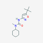 Urea, N-cyclohexyl-N'-[5-(1,1-dimethylethyl)-3-isoxazolyl]-N-methyl-