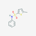 2-Thiophenesulfonamide, 5-methyl-N-phenyl-