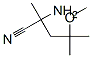 Pentanenitrile,  2-amino-4-methoxy-2,4-dimethyl-