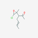 5-Hepten-2-one, 3-(3-chloro-2-methyloxiranyl)-