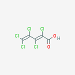 (2E)-2,3,4,5,5-pentachloropenta-2,4-dienoic acid