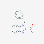 Ethanone, 1-[1-(phenylmethyl)-1H-benzimidazol-2-yl]-