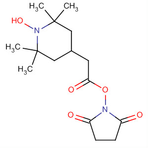 1-Piperidinyloxy,4-[2-[(2,5-dioxo-1-pyrrolidinyl)oxy]-2-oxoethyl]-2,2,6,6-tetramethyl-