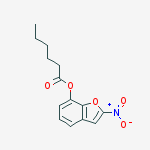 Hexanoic acid, 2-nitro-7-benzofuranyl ester