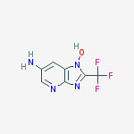 1H-Imidazo[4,5-b]pyridin-6-amine, 1-hydroxy-2-(trifluoromethyl)-