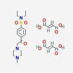 N,N-DIETHYL-4-((4-METHYL-(PIPERAZIN-1-YL))ACETYL)BENZENESULFONAMIDE MALEATE
