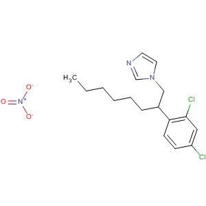 1H-Imidazole, 1-[2-(2,4-dichlorophenyl)octyl]-, mononitrate