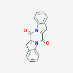 6H,13H-Indolo[1',2':4,5]pyrazino[1,2-a]indole-6,13-dione