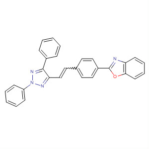 Benzoxazole, 2-[4-[2-(2,5-diphenyl-2H-1,2,3-triazol-4-yl)ethenyl]phenyl]-