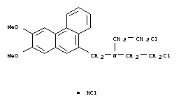 2-chloro-N-(2-chloroethyl)-N-[(2,3-dimethoxyphenanthren-9-yl)methyl]ethanamine