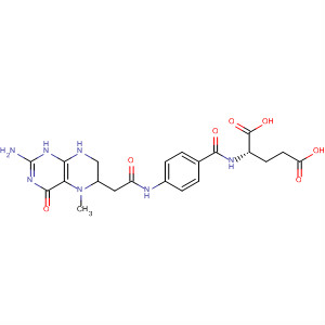 L-Glutamic acid,N-[4-[[(2-amino-1,4,5,6,7,8-hexahydro-5-methyl-4-oxo-6-pteridinyl)methyl]formylamino]benzoyl]-