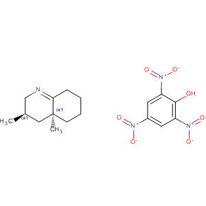Quinoline, 2,3,4,4a,5,6,7,8-octahydro-3,4a-dimethyl-, trans-, compd.with 2,4,6-trinitrophenol (1:1)