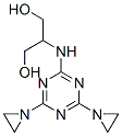 2-[[4,6-Bis(1-aziridinyl)-1,3,5-triazin-2-yl]amino]-1,3-propanediol