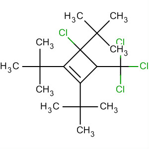 Cyclobutene, 3-chloro-1,2,3-tris(1,1-dimethylethyl)-4-(trichloromethyl)-