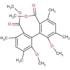 [1,1'-Biphenyl]-2,2'-dicarboxylic acid,6,6'-dimethoxy-3,3',5,5'-tetramethyl-, dimethyl ester
