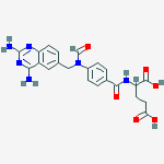 N-(4-{[(2,4-diaminoquinazolin-6-yl)methyl](formyl)amino}benzoyl)glutamic acid