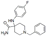 1-benzyl-4-[(4-fluorophenyl)amino]piperidine-4-carboxamide