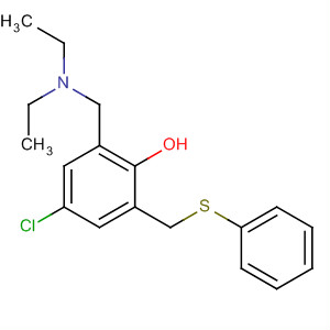 Phenol, 4-chloro-2-[(diethylamino)methyl]-6-[(phenylthio)methyl]-