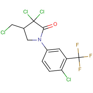 2-Pyrrolidinone,3,3-dichloro-4-(chloromethyl)-1-[4-chloro-3-(trifluoromethyl)phenyl]-