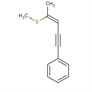Benzene, [4-(methylthio)-3-penten-1-ynyl]-, (Z)-