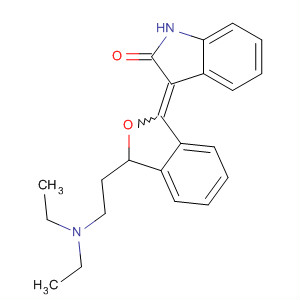 2H-Indol-2-one,3-[3-[2-(diethylamino)ethyl]-1(3H)-isobenzofuranylidene]-1,3-dihydro-