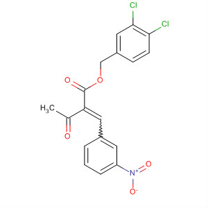 Butanoic acid, 2-[(3-nitrophenyl)methylene]-3-oxo-,(3,4-dichlorophenyl)methyl ester