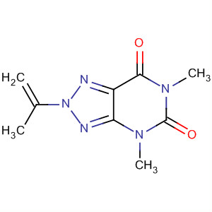 2H-1,2,3-Triazolo[4,5-d]pyrimidine-5,7(4H,6H)-dione,4,6-dimethyl-2-(1-methylethenyl)-