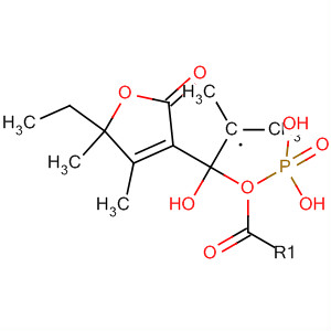 Phosphonic acid,[1-(5-ethyl-2,5-dihydro-4,5-dimethyl-2-oxo-3-furanyl)-1-hydroxyethyl]-,dimethyl ester