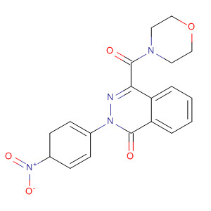 Morpholine,4-[[3,4-dihydro-3-(4-nitrophenyl)-4-oxo-1-phthalazinyl]carbonyl]-