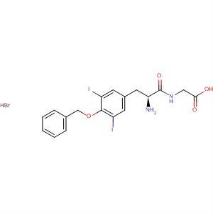 Glycine, N-[3,5-diiodo-O-(phenylmethyl)-L-tyrosyl]-, monohydrobromide