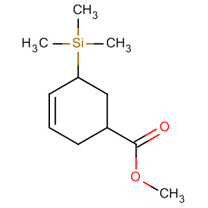 3-Cyclohexene-1-carboxylic acid, 5-(trimethylsilyl)-, methyl ester