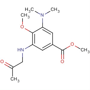Benzoic acid, 3-(acetylmethylamino)-5-(dimethylamino)-4-methoxy-,methyl ester