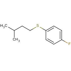 Benzene, 1-fluoro-4-[(3-methylbutyl)thio]-