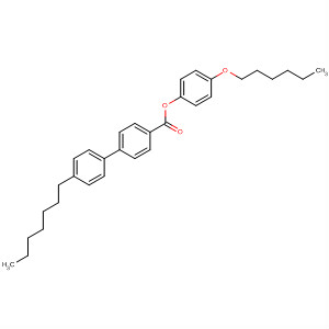 [1,1'-Biphenyl]-4-carboxylic acid, 4'-heptyl-, 4-(hexyloxy)phenyl ester